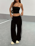 Ensemble compression poitrine et pantalon long