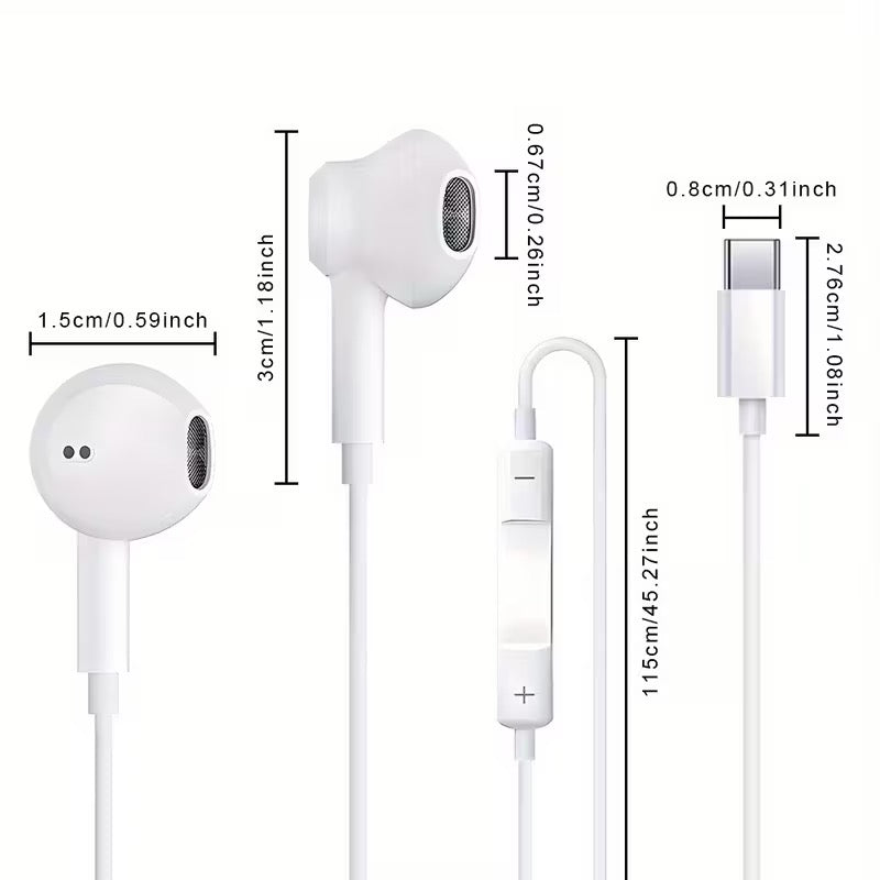 In-Ear-Kopfhörer mit USB-C-Anschluss
